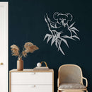 Koala Bear Metal Wall Art