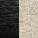 Arini 56-inch Queen Panel Bed Cream and Black