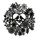 Love Birds Metal Wall Art