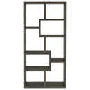 8 Shelf Geometric Bookcase