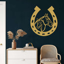 Horseshoe Metal Wall Art