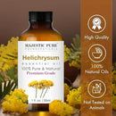 Majestic Pure Helichrysum Essential Oil with Glass Dropper - 1 Fl Oz - 100% Pure and Natural Helichrysum Oil - Premium Grade Essential Oils for Diffuser, Aromatherapy, Soap and Candle Making by CozyNest Decor