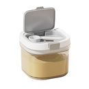 Formula Container to go-800ml Travel Dispenser BPA Free Airtight Container with Spoon and Layered Storage by TinyTreasures Baby Boutique