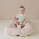Baby Lounger - Snuggle Cozy Me Infant Lounger for Newborns | Breathable & Soft, Portable Awake-Time Pad, Essential Baby Gift- Petal (Lounger Cover Included) by TinyTreasures Baby Boutique