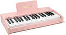 Kids Piano Keyboard, Digital Piano for Kids, Music Educational Instrument Toy, Wood Toy for 3+ Girls and Boys (Pink, 37 Keys) by TinyTreasures Baby Boutique