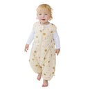Tealbee Dreamsuit: Toddler Sleep Sack with Feet 12-18 Months, 18-24 Months - 1.5 TOG Winter Baby Wearable Blanket for Walkers - Rayon made from Bamboo, Organic Cotton Sleep Bag - Cookies by TinyTreasures Baby Boutique