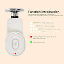 Mini Thermal Massage Gun with Heat, Portable Deep Tissue Percussion Massager, Color Silicone Sleeves Travel Size by CozyNest Decor