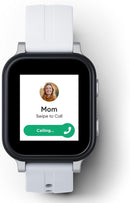 Gabb Watch 3e - GPS Tracker for Kids, Digital Smart Watch, No Social Media or Internet, Fees Required (Silver) by TinyTreasures Baby Boutique