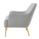 Modern Elegance Accent Chair With Curved Backrest by HouseOfZazla