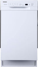 EdgeStar BIDW1802WH 18 Inch Wide 8 Place Setting Built-In Dishwasher by TinyTreasures Baby Boutique