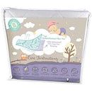 Organic Bamboo from Viscose Fitted Crib Mattress Protector Pad by Baby&Brooke – 100% Waterproof, Absorbent, Non-Toxic, Breathable Mattress Cover - (52"x 28"x 8") by TinyTreasures Baby Boutique