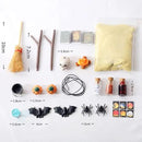 Dollhouse Decoration Accessories, 1:12 Dollhouse Ornament Mini Halloween Horror Decoration Set by CozyNest Decor