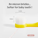 EasyHonor Baby Toothbrush for Age 1-3 Years Old, Extra Soft Toothbrush with 10000 Floss Bristle for Toddler Gum Care. (4Pcs) by TinyTreasures Baby Boutique