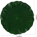 DOITOOL Artificial Lily Pads for Koi Pond: 3 Pcs Artificial Floating Foam Lotus Leaves 11 Inch Realistic Water Lily Pads Ornaments for Patio Fish Pond Pool Aquarium Decor, Green by GreenHaven Gardens
