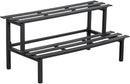 Sturdy 2-Tier Metal Plant Stand for Outdoor & Indoor, Decorative Planter Display Shelf Unit for Garden Patio Balcony Living Room by GreenHaven Gardens