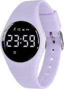 Kids Watches for Girls Boys Digital Sport Watch with Step Counter Pedometer Vibration Alarm Clock, No App Waterproof Fitness Tracker Kids Watch Boys Girls Teens Students Ages 5-16 by TinyTreasures Baby Boutique