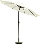 Sunnyglade 9' Patio Umbrella Outdoor Table Umbrella with 8 Sturdy Ribs (Beige) by GreenHaven Gardens