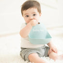 Baby Bib for Eating by Bella Tunno, Waterproof Silicone Bib with Large Food Catcher, Adjustable Fit for Babies 4-12 months & Toddlers 1-3 Years, Boys & Girls, Baby Bro by TinyTreasures Baby Boutique