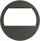 Grand patio Outdoor Circular LED Solar Hanging Wall Sconce Planter, with Dusk to Dawn Sensor Decor Wall Lighting for Garage Doorway Patio Yard, Cement Grey (S-Round) by GreenHaven Gardens