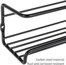 Spice Rack Organiser Hanging Spice Shelves Carbon Steel Wall Mount Spice Rack Kitchen Storage Racks Storage Spices and Condiments Spice Jars for Kitchen Cabinet Cupboard Pantry Door (6) by CozyNest Decor