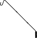 Juegoal Heavy Duty Deck Hook, 25 Inch to 36 Inch Wall Mounted Extended Reach Deck Hook Wall Pole Plant Bracket for Hanging Bird Feeder, Plants, Suet Baskets, Lanterns, Wind Chimes by GreenHaven Gardens
