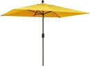 EliteShade USA 10-Year-Non-Fading 6.5x10Ft Rectangular Market Umbrella Patio Umbrella Outdoor Table Umbrella with Ventilation, Sunflower Yellow by GreenHaven Gardens