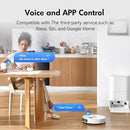 Mova S20 Ultra Robot Vacuum and Mop Combo with Dual Roller Brush, 8300Pa Suction, 140℉ Hot Water Mop Self-Washing & Drying, Mop Auto-Lift for Carpet, Self-Empty, Self-Refilling, Voice & App Control by CozyNest Decor