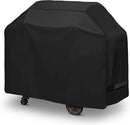 BBQ Grill Cover 50 Inch, Heavy Duty Waterproof Barbecue Cover for Outdoor Grills up to 48 Inch Width, Suitable for Weber, Char Broil, Nexgrill Grills, etc, All Weather Protection, Black by GreenHaven Gardens