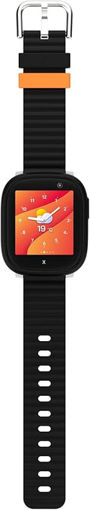 XPLORA X6 Play - Watch Phone for Children (4G) - Calls, Messages, Kids School Mode, SOS Function, GPS Location, Camera and Pedometer – (Subscription Required) (Black) by TinyTreasures Baby Boutique