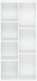 Furinno Luder Bookcase / Book / Storage , 7-Cube, White by TinyTreasures Baby Boutique