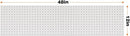 Ultrawall 2 Pcs Metal Pegboard Wall Panels, Peg Boards for Garage Tool Storage by GreenHaven Gardens