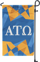 Alpha Tau Omega Licensed Flag Garden 12x19 inches Flag Banner Yard Decor Outdoor Decoration (Alpha Tau Omega