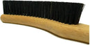 Valentino Garemi Traditional Hat Cleaning Brush | Remove Dust, Dry Stains, Rain Spots, Sweat Marks, Pet or Human Hair | Genuine Boar Hair Made in Germany (Black Bristles) by CozyNest Decor