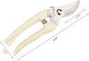 12 Pcs Garden Scissors for Plant, Tip Pruning Shears for Cutting Flowers, Trimming Plants, Bonsai and Fruits Picking (Bypass Blade Pruner) by GreenHaven Gardens
