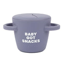 Bella Tunno Snack Cups for Toddlers, Silicone Spill Proof Food Container with Lid, Babies & Kids 6-12 Months, Baby Got Snacks by TinyTreasures Baby Boutique