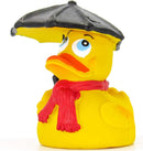 Lanco Umbrella Raining Rubber Duck Bath Toy | All Natural, Organic, Eco Friendly, Squeaker Brand | Imported from Barcelona, Spain by TinyTreasures Baby Boutique