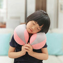 MOOB Kids Pillow Support Neck Pillow for Car & Airplane, Traveling Gifts for Toddler & Children U-Shape Car Seat Head Travel Neck Pillow Support Pink … by TinyTreasures Baby Boutique