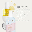 Evereden Baby Cradle Cap Care Bundle: Clean & Vegan Shampoo, Body Wash, Protecting Oil for Newborns - Great for the Whole Family by TinyTreasures Baby Boutique