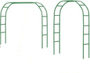 Tytroy Reconfigurable & Easy-to-Assemble Metal Outdoor & Indoor 7'6" Garden or Wedding Arch Arbor for Wedding Bridal Party Elegant Decorations & Garden Climbing Plants Vines (Green 1PC) by GreenHaven Gardens