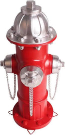 Fake Fire Hydrant for Dogs to Peed on, Dog Fire Hydrant Pee Post, 14.5" Backyard Decor Outdoor Statues Firefighter Gifts for Men (14.5") by GreenHaven Gardens