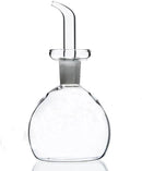 ELETON Cylindrical 28 oz Olive Oil Dispenser Bottle Glass with No Drip Spout -Olive Oil & Vinegar Dispenser Glass Cruet Decanter- Glassware Seal Handicraft Easy Clean Drip Free Bottles for Kitchen by CozyNest Decor