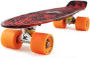 Skateboards Complete 22 Inch Mini Cruiser Retro Skateboard for Kids Boys Youths Beginners by TinyTreasures Baby Boutique