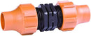 DIG C53 1/2" Universal NUTLOCK Coupling | Connects Two Sizes of 1/2" Drip Tubing (.630 OD to .710 OD) | Durable, Leak-Proof, Reusable Fitting for Drip Irrigation Systems by GreenHaven Gardens
