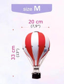 Decorative Hot Air Balloon Baby Shower Centerpieces - Nursery and Toddler Room Bedroom Decor - Home Decorations - Gold/Beige by CozyNest Decor