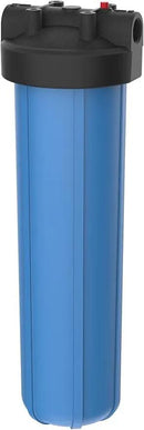 Pentair Pentek Big Blue Filter Housing and Sediment Water Filter Cartridge Bundle
