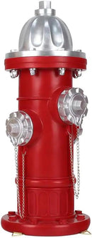 Fake Fire Hydrant for Dogs to Peed on, Dog Fire Hydrant Pee Post, 17.5" Backyard Decor Outdoor Statues Firefighter Gifts for Men (17.5") by GreenHaven Gardens