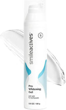 Smileactives Teeth Whitening Gel for Toothpaste with Clinical-Grade Hydrogen Peroxide, Tooth Stain Remover for White Teeth, Dentist Quality Pro Whitening Gel to Remove Stains, 90 Day, 3.8 oz Bottle by CozyNest Decor