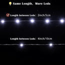 Fairy Lights Plug in,100FT 600 LEDs Waterproof String Lights,Twinkle Light with Remote for Outdoor Indoor Christmas Wedding Birthday Garden Party Decorations,2 Inch Space,Cool White by GreenHaven Gardens