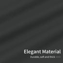 Easy-Going Blackout Curtains for Bedroom, Solid Thermal Insulated Grommet and Noise Reduction Window Drapes, Room Darkening Curtains for Living Room, 2 Panels(42x84 in, Dark Gray) by CozyNest Decor