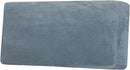 H.VERSAILTEX Velvet Stretch Individual Couch Cushion Cover Plush Cushion Slipcover for Loveseat Sofa Cushion Furniture Protector Seat Cushion Sofa Cover (1 Piece Sofa Cushion Cover, Stone Blue) by CozyNest Decor